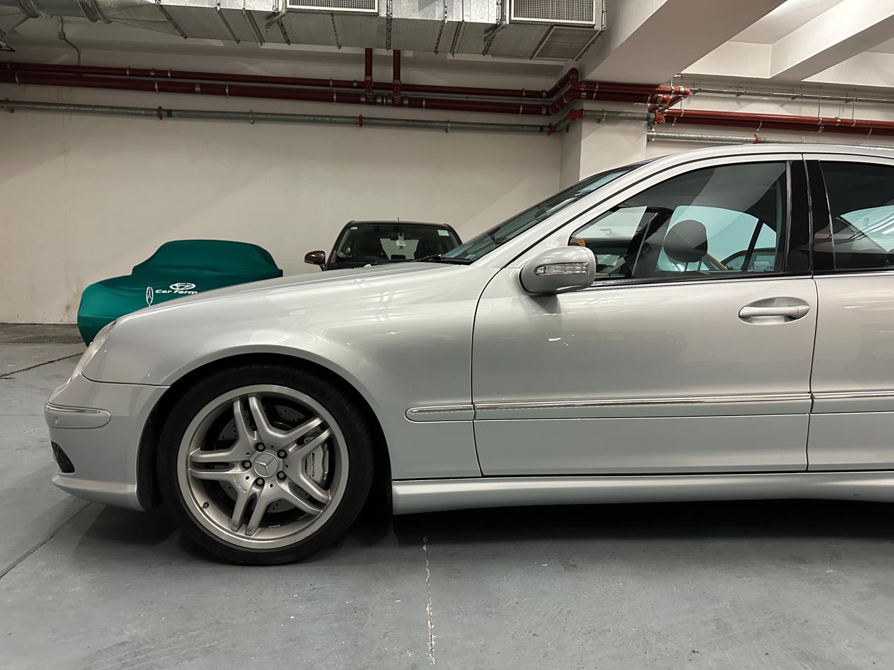 Mercedes Benz C55, Silver, GF203-WEB-10