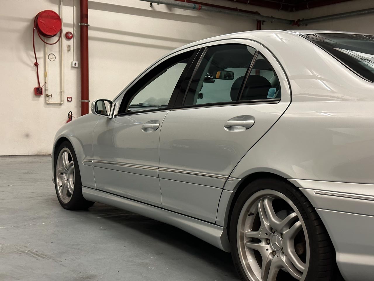 Mercedes Benz C55, Silver, GF203-WEB-13