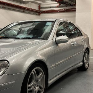 Mercedes Benz C55, Silver, GF203-WEB-15