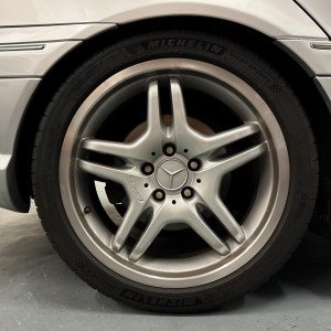 Mercedes Benz C55, Silver, GF203-WEB-17
