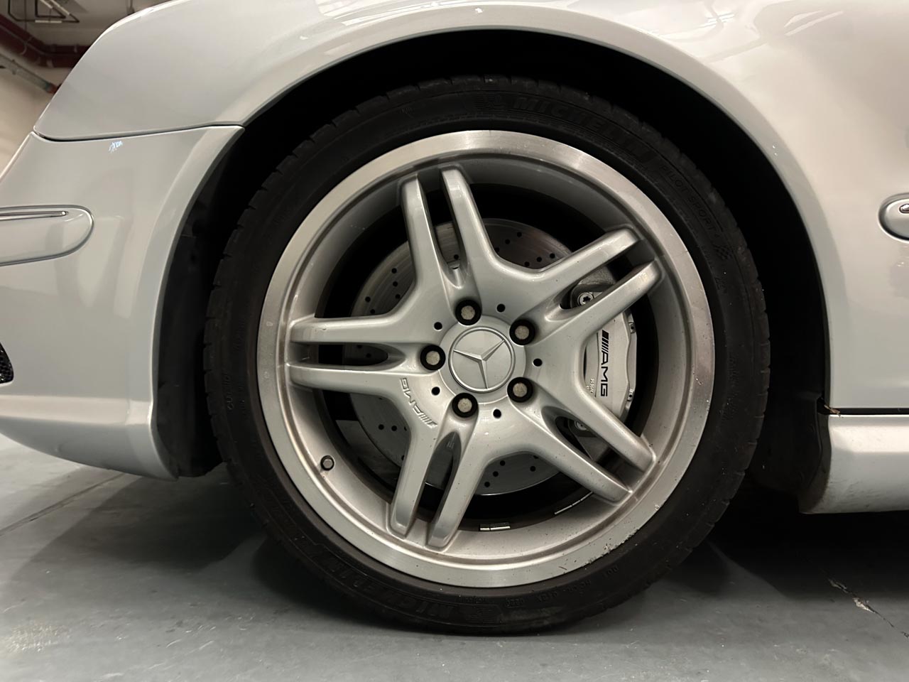 Mercedes Benz C55, Silver, GF203-WEB-18