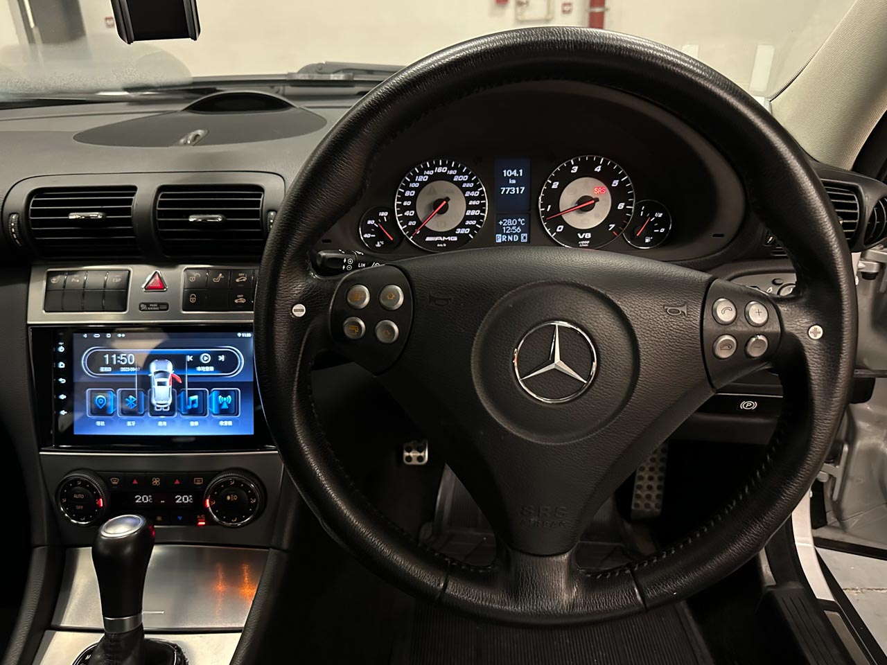 Mercedes Benz C55, Silver, GF203-WEB-26
