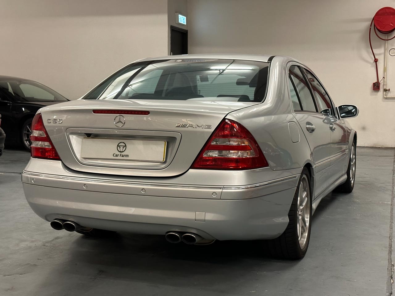 Mercedes Benz C55, Silver, GF203-WEB-5