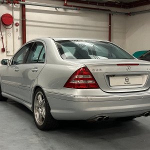 Mercedes Benz C55, Silver, GF203-WEB-7