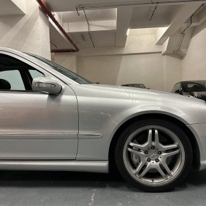 Mercedes Benz C55, Silver, GF203-WEB-8