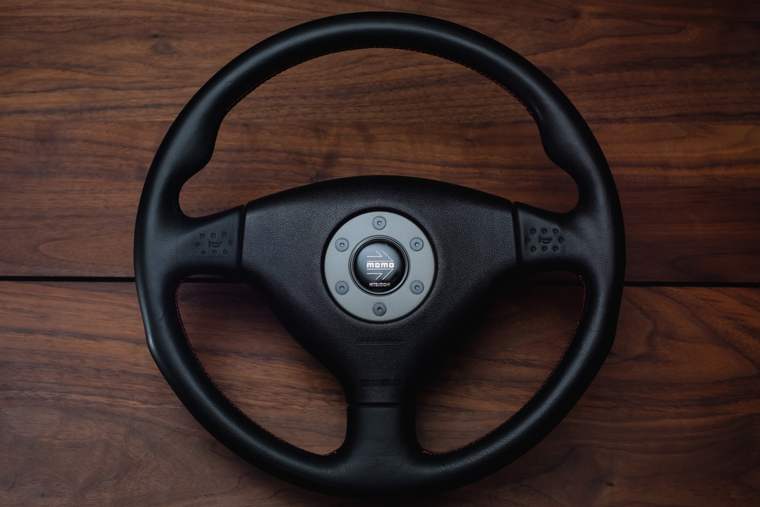 Mitsubishi Lancer EVO 6 RALLIART STEERING WHEEL-WEB-2